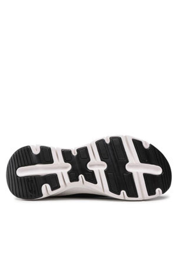 skechers - Skechers Sneakersy Arch Fit 149057/BKW Czarny. Kolor: czarny. Materiał: materiał