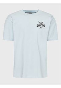 HUF T-Shirt Paid In Full TS01939 Błękitny Regular Fit. Kolor: niebieski. Materiał: bawełna #1