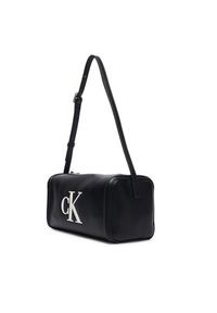 Calvin Klein Torebka Bold Ck Slouchy Shoulder Bag LV04F3894G Czarny. Kolor: czarny. Materiał: skórzane #2