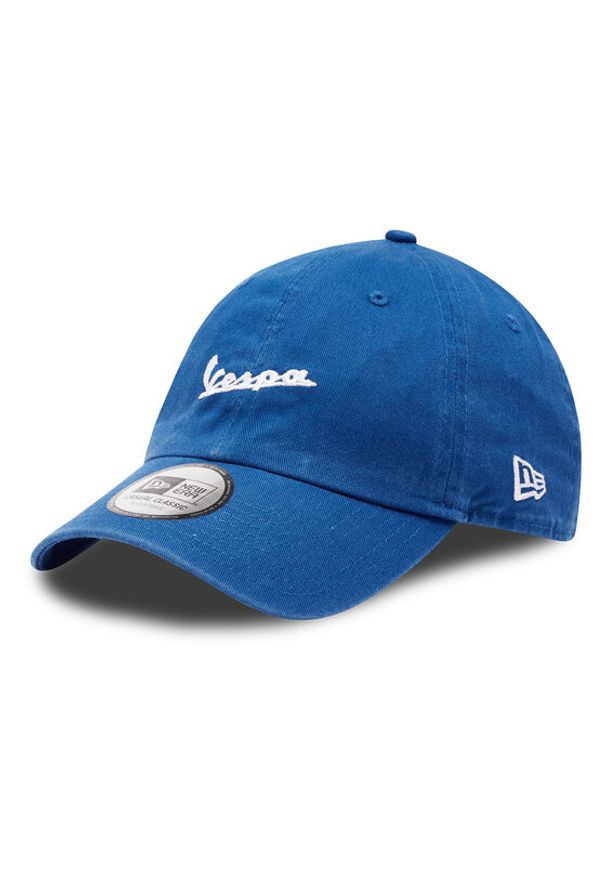 Czapka z daszkiem New Era. Kolor: niebieski. Styl: casual