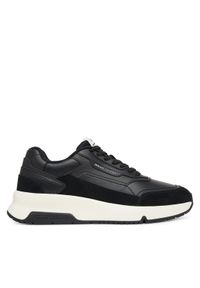 Armani Exchange Sneakersy XM001718 AF17544 UC001 Czarny. Kolor: czarny. Materiał: skóra