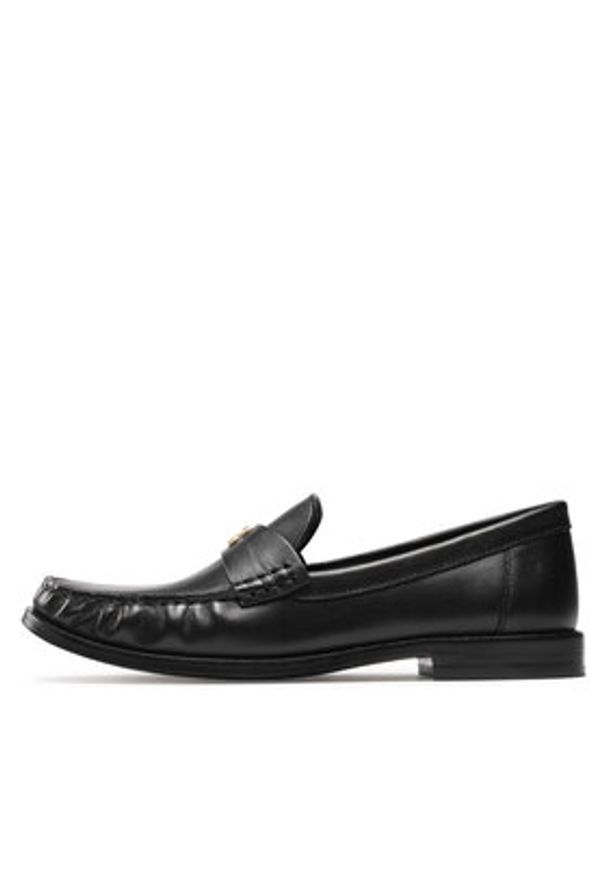 Coach Lordsy Jolene Lthr Loafer CK017 Czarny. Kolor: czarny. Materiał: skóra