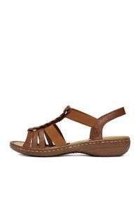 Rieker Sandały CEO-60809-24 Brązowy. Kolor: brązowy. Materiał: skóra #3