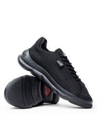 Sneakersy damskie czarne Love Moschino JA15594G0EIZL000. Kolor: czarny. Wzór: kolorowy #1