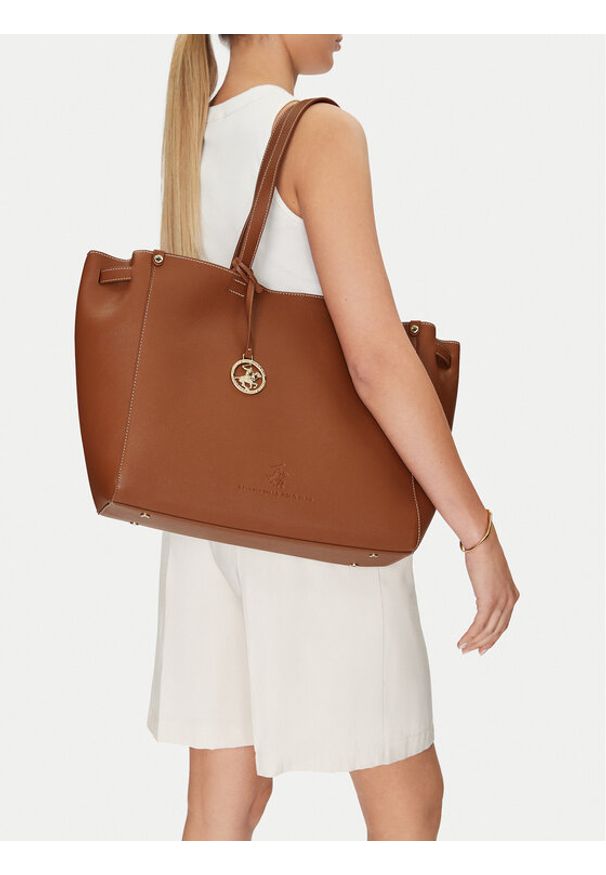 Beverly Hills Polo Club Torebka CEO-BHPC-S-005-07 Brązowy. Kolor: brązowy