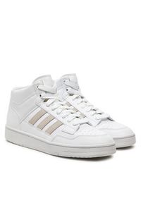 Adidas - adidas Sneakersy Rapid Court Mid JP5864 Biały. Kolor: biały. Materiał: skóra #2