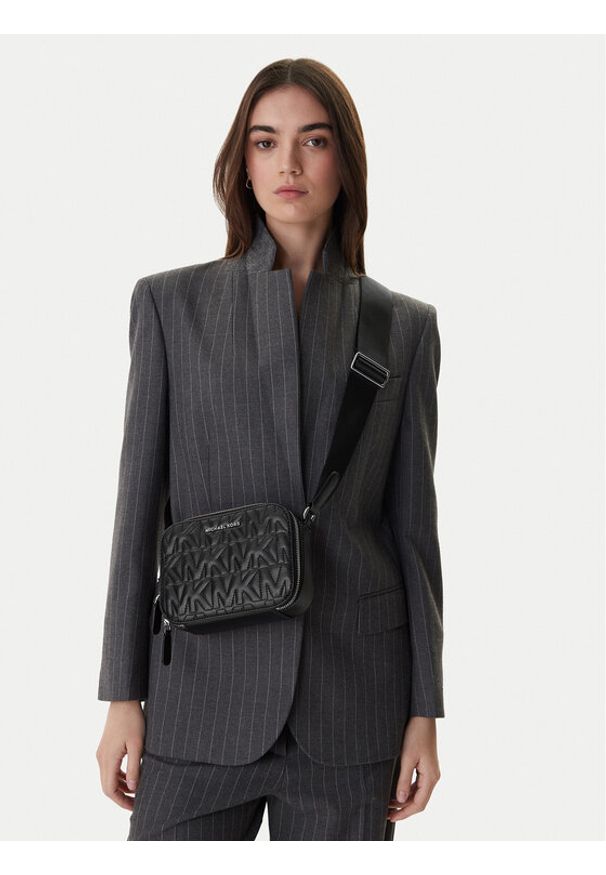 MICHAEL Michael Kors Saszetka 33R6SHDC3L Czarny. Kolor: czarny. Materiał: skóra