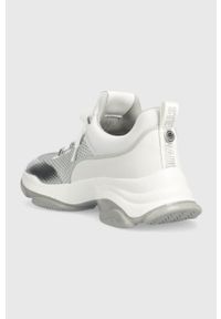 Steve Madden sneakersy Medallion kolor biały SM19000039. Nosek buta: okrągły. Zapięcie: sznurówki. Kolor: biały. Materiał: materiał. Obcas: na platformie #2