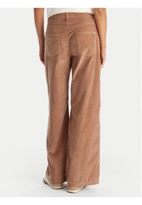 Roxy Spodnie materiałowe ERJNP03678 Brązowy Regular Fit. Kolor: brązowy. Materiał: bawełna #4