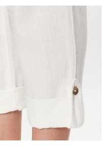 Roxy Spodnie materiałowe ERJNP03294 Biały Regular Fit. Kolor: biały. Materiał: wiskoza #4