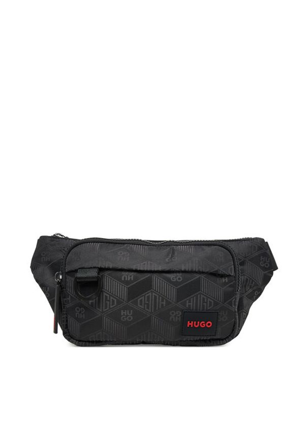 Hugo - HUGO Nerka 50536085 Czarny. Kolor: czarny. Materiał: materiał