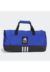 Adidas - 4ATHLTS Duffel Bag Small. Kolor: niebieski, wielokolorowy, czarny. Materiał: materiał