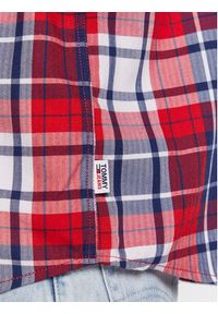 Tommy Jeans Koszula DM0DM15404 Czerwony Relaxed Fit. Kolor: czerwony. Materiał: syntetyk, wiskoza #2