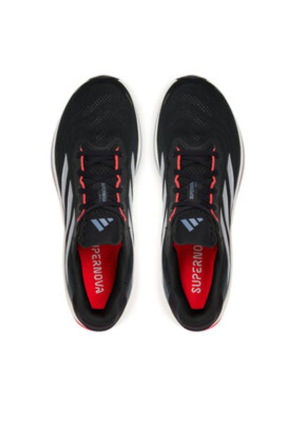 Adidas - adidas Buty do biegania Supernova Rise 2 JQ7699 Czarny. Kolor: czarny. Materiał: materiał