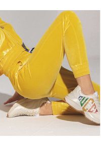 CUORI e PICCHE - Żółte spodnie dresowe YELLOW NISO. Kolor: żółty. Materiał: dresówka. Sezon: wiosna, lato