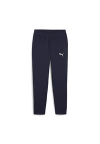 Jogging Puma TeamFinal. Kolor: niebieski. Materiał: polar. Sport: bieganie #1