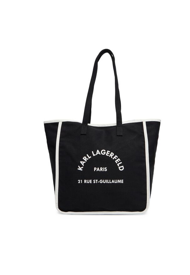 Karl Lagerfeld - Torebka KARL LAGERFELD. Kolor: czarny