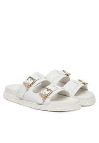 Patrizia Pepe Klapki PPJ407.06 Biały. Kolor: biały. Materiał: skóra #3