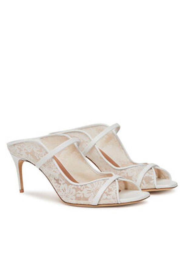 MALONE SOULIERS Klapki Noah 70-10 Biały. Kolor: biały. Materiał: materiał