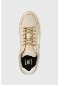 G-Star RAW - G-Star Raw sneakersy skórzane Loam II kolor beżowy. Nosek buta: okrągły. Zapięcie: sznurówki. Kolor: beżowy. Materiał: skóra #5