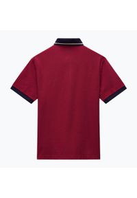 Koszulka polo męska Napapijri E-Zeri. Typ kołnierza: polo. Kolor: czerwony #2