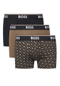 BOSS Komplet bokserek 50554443 Brązowy. Kolor: brązowy. Materiał: bawełna #1