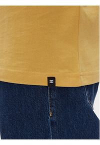 DC Shoes T-Shirt ADYZT05377 Żółty Heritage Fit. Kolor: żółty. Materiał: bawełna