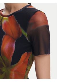 Desigual Sukienka codzienna Roterdam 25SWVK12 Czarny Slim Fit. Okazja: na co dzień. Kolor: czarny. Materiał: syntetyk. Typ sukienki: proste. Styl: casual #4