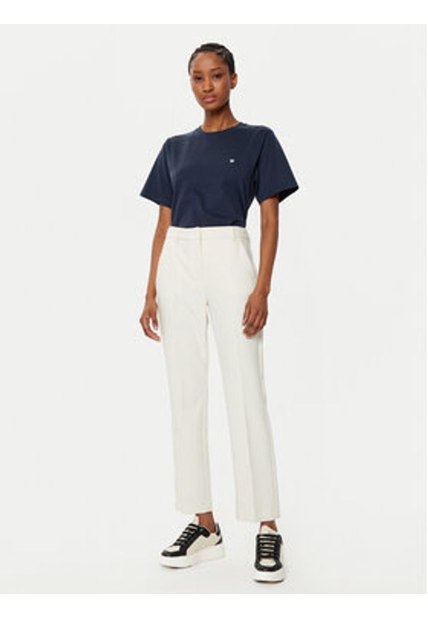 Weekend Max Mara T-Shirt Satrapo 2515971031 Granatowy Regular Fit. Kolor: niebieski. Materiał: bawełna