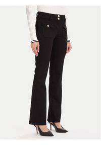 Morgan Jeansy 241-POLEN Czarny Bootcut Fit. Kolor: czarny