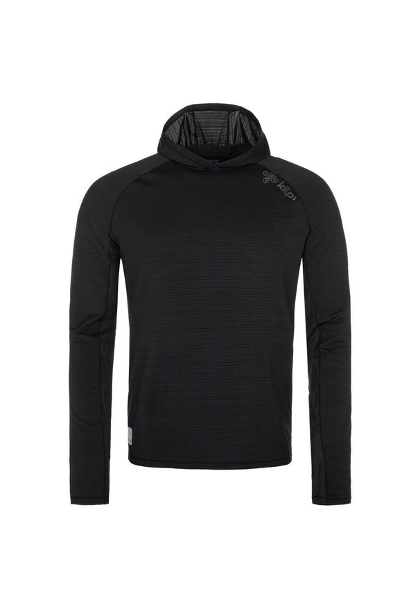 Lekka bluza męska Kilpi AILEEN-M. Kolor: czarny. Sport: bieganie