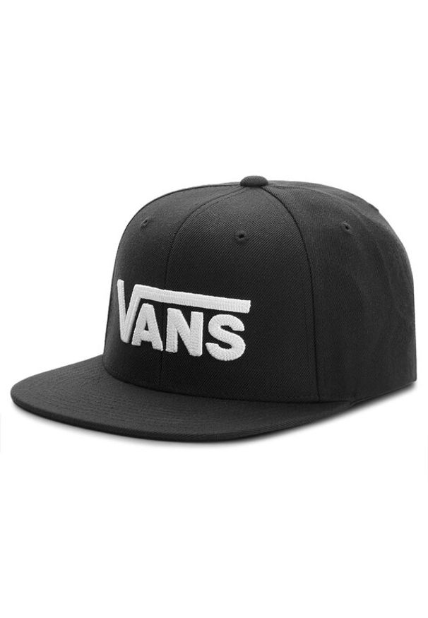 Vans Czapka z daszkiem Drop V II Snapb VN0A36ORY28 Czarny. Kolor: czarny. Materiał: materiał