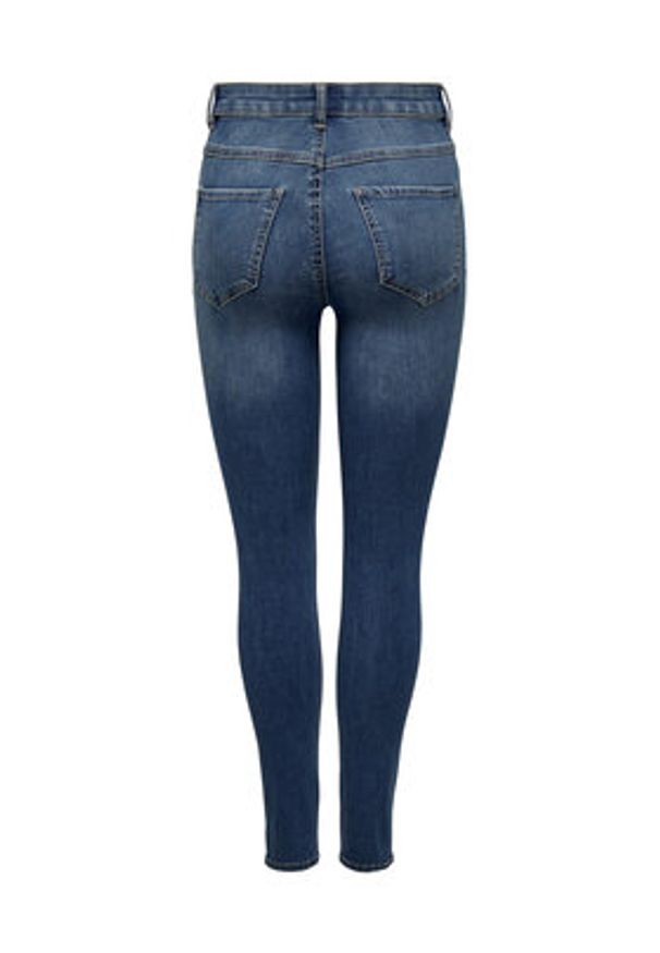 only - ONLY Jeansy 15292693 Niebieski Skinny Fit. Kolor: niebieski