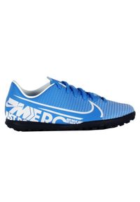 Buty dla dzieci do piłki nożnej Nike Mercurial Vapor 13 Club TF AT8177. Materiał: skóra, guma, syntetyk. Szerokość cholewki: normalna. Sport: piłka nożna #1