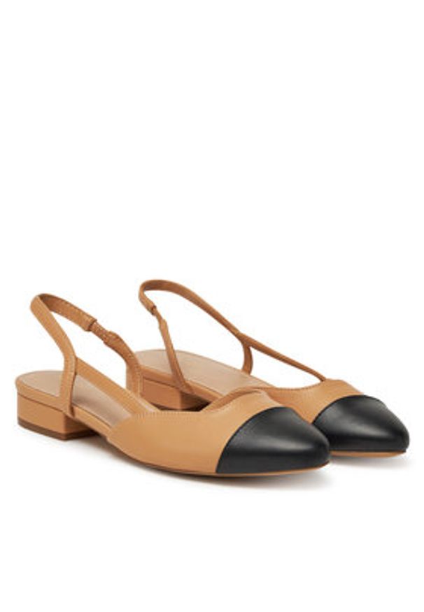 Aldo Czółenka Clementinne 13773283 Beżowy. Kolor: beżowy. Materiał: skóra