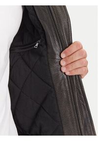 JOOP! Kurtka skórzana Falko 80000864 Szary Regular Fit. Kolor: szary. Materiał: skóra #3