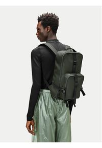 Rains Plecak Trail Rucksack W3 14350 Zielony. Kolor: zielony. Materiał: materiał