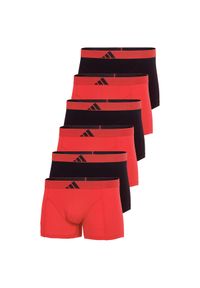 Adidas - Bokserki Active Flex Cotton Body 6 pak. Kolor: wielokolorowy. Materiał: bawełna, elastan