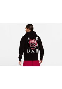 Nike - Bluza męska nike air jordan aj5 gfx fleece pullover hoodie black. Kolor: czarny. Sport: bieganie #2