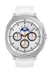 SAMSUNG - Samsung Galaxy Watch 8 Classic LTE 47mm Biały (L505). Kolor: biały #3
