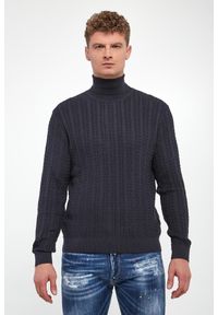 Golf męski bawełniany Danilor JOOP!. Typ kołnierza: golf. Materiał: bawełna #4