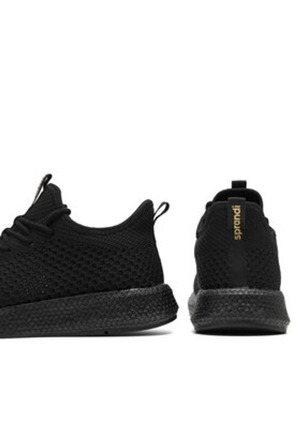 Sprandi Sneakersy MP07-GVA1 Czarny. Kolor: czarny. Materiał: materiał