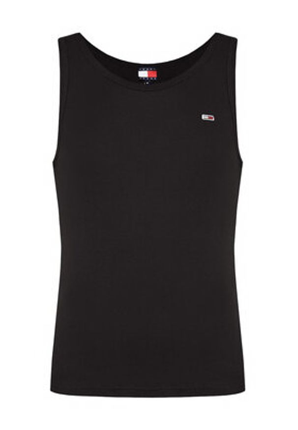 Tommy Jeans Komplet 2 tank topów DM0DM20769 Kolorowy Slim Fit. Materiał: bawełna. Wzór: kolorowy