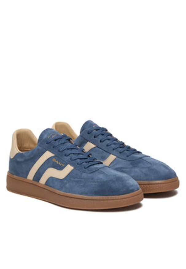 GANT - Gant Sneakersy 32633206 Niebieski. Kolor: niebieski. Materiał: skóra, zamsz