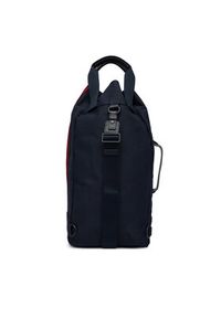 TOMMY HILFIGER - Tommy Hilfiger Plecak Hertiage Logo Patch Crossbody Sling Bag AM0AM14264 Granatowy. Kolor: niebieski. Materiał: materiał #6