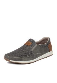Rieker Półbuty CEO-11954-45 Szary. Kolor: szary. Materiał: materiał #3