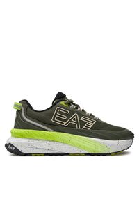 EA7 Emporio Armani Sneakersy X8X177 XK381 T671 Zielony. Kolor: zielony. Materiał: skóra #1