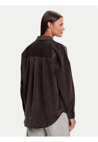 Vero Moda Koszula Sanne 10317194 Brązowy Oversize. Kolor: brązowy. Materiał: syntetyk #3