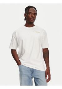 Kappa T-Shirt Nora 361Q6XW Biały Regular Fit. Kolor: biały. Materiał: bawełna