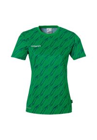 UHLSPORT - Koszulka damska Uhlsport Progressive 28. Kolor: zielony, czarny, wielokolorowy. Sport: piłka nożna #1